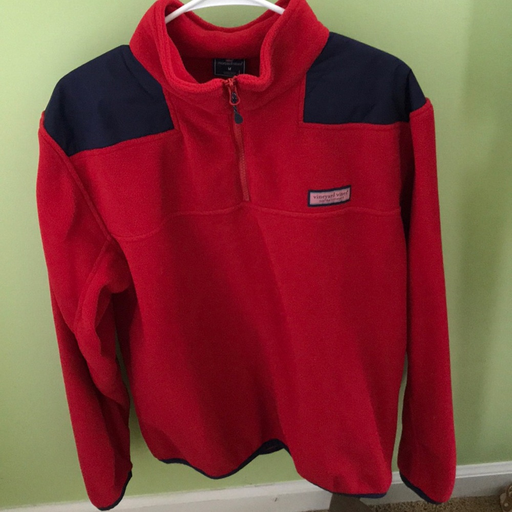 Men’s Vineyard Vine fleece shep shirt